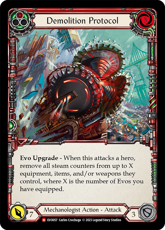 Demolition Protocol - Rainbow Foil