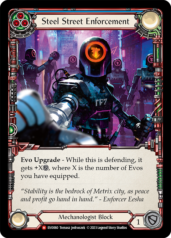Steel Street Enforcement - Rainbow Foil
