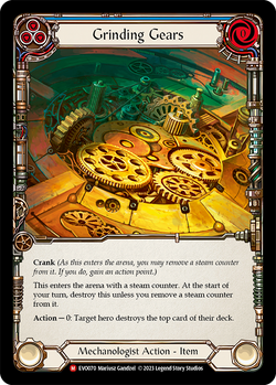 Grinding Gears - Rainbow Foil