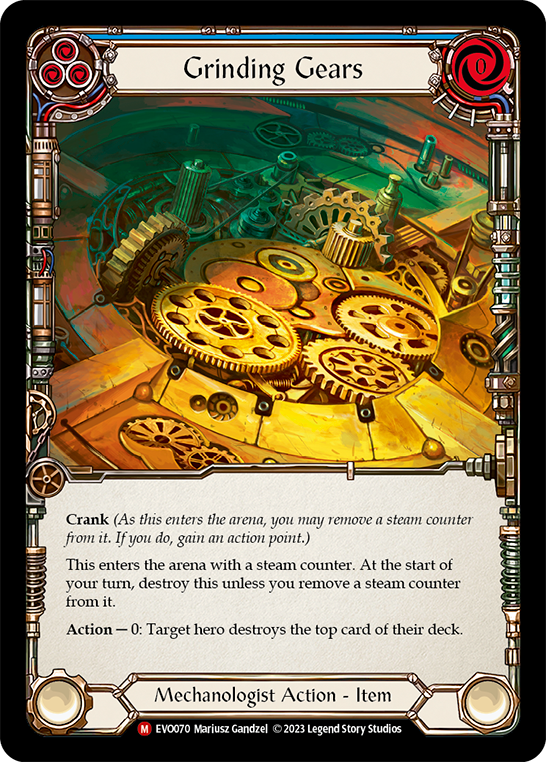 Grinding Gears - Rainbow Foil
