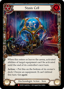 Stasis Cell - Rainbow Foil