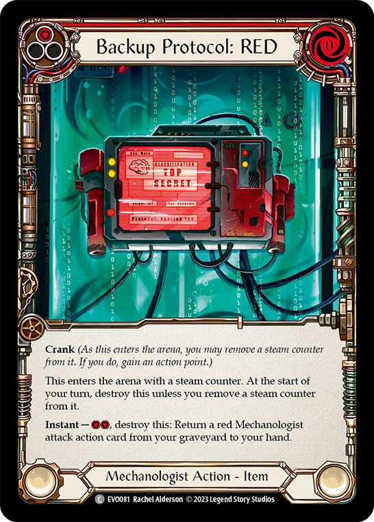 Backup Protocol: RED - Rainbow Foil