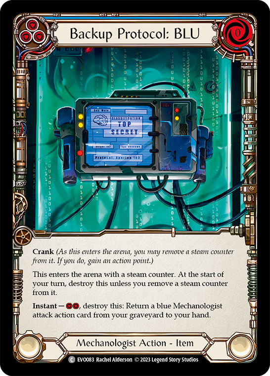 Backup Protocol: BLU - Rainbow Foil