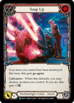 Soup Up (Red) - Rainbow Foil