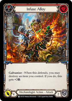Infuse Alloy (Red) - Rainbow Foil