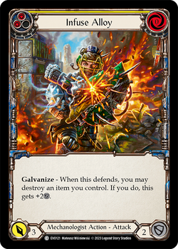 Infuse Alloy (Yellow) - Rainbow Foil