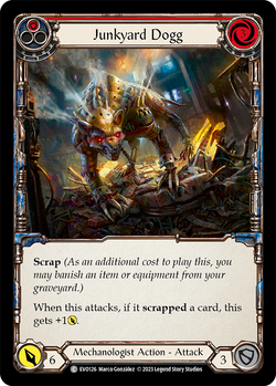 Junkyard Dogg (Red) - Rainbow Foil