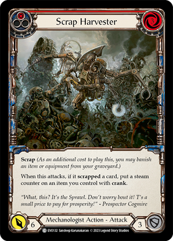 Scrap Harvester (Red) - Rainbow Foil