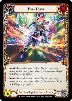 Twin Drive - Rainbow Foil