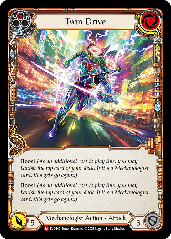 Twin Drive - Rainbow Foil