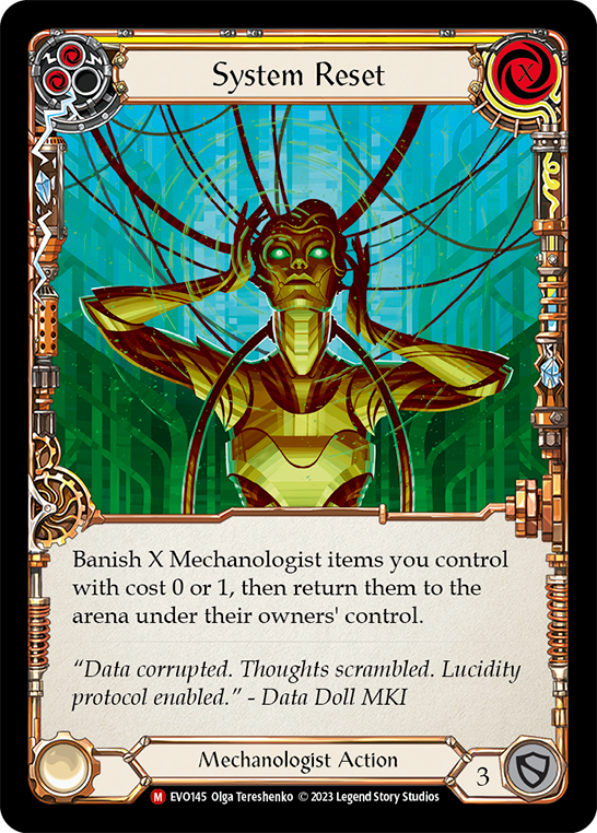 System Reset - Rainbow Foil