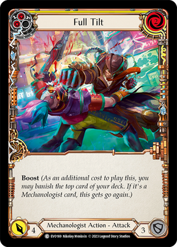 Full Tilt (Yellow) - Rainbow Foil