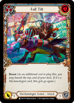 Full Tilt (Blue) - Rainbow Foil