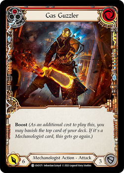 Gas Guzzler (Red) - Rainbow Foil