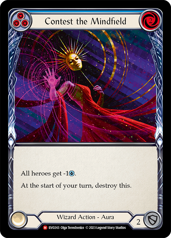 Contest the Mindfield - Rainbow Foil