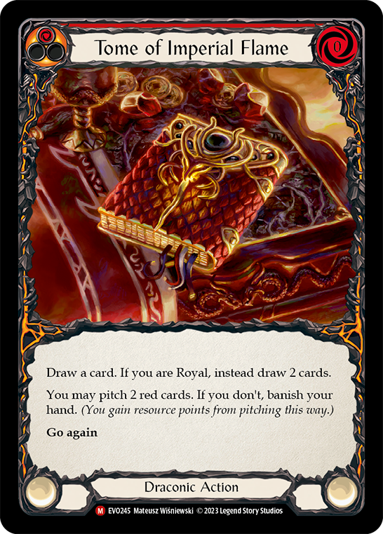 Tome of Imperial Flame - Rainbow Foil