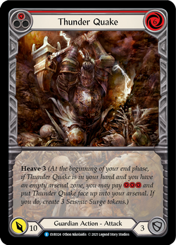 Thunder Quake (Red)