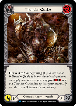 Thunder Quake (Red)