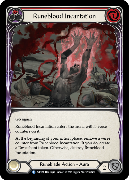 Runeblood Incantation (Red)