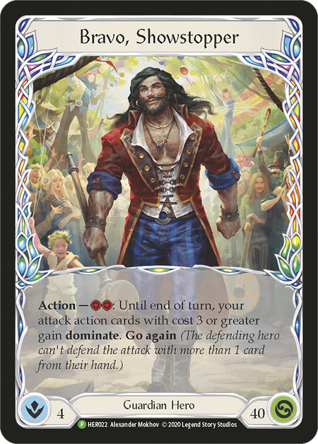Bravo, Showstopper (Rainbow Foil)