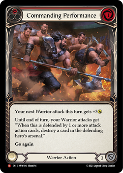 Commanding Performance - Rainbow Foil