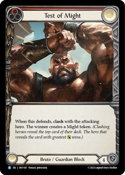 Test of Might - Rainbow Foil