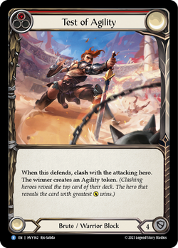 Test of Agility - Rainbow Foil