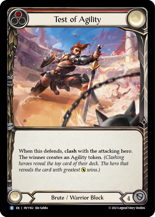 Test of Agility - Rainbow Foil