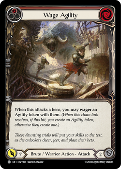 Wage Agility (Red) - Rainbow Foil