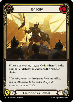 Tenacity - Rainbow Foil