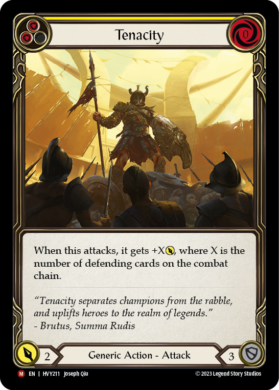Tenacity - Rainbow Foil