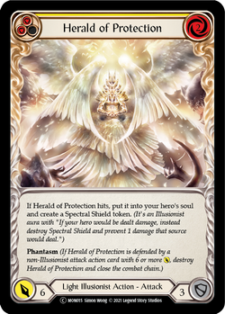 Herald of Protection (Yellow)