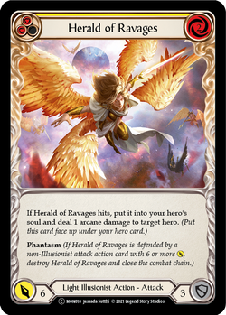 Herald of Ravages (Yellow)