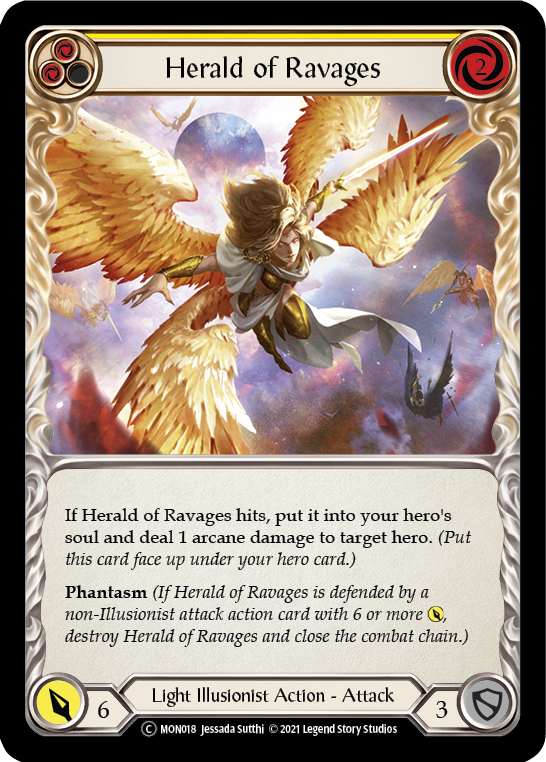 Herald of Ravages (Yellow)