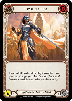 Cross the Line (Red)