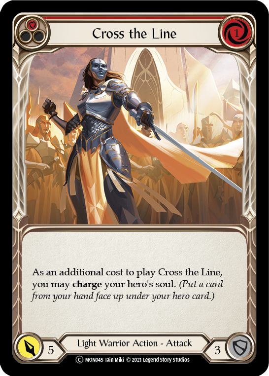 Cross the Line (Red)