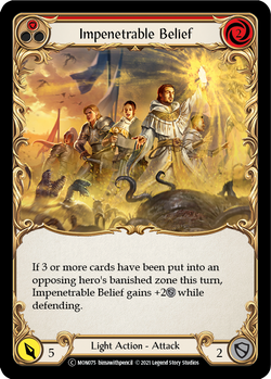 Impenetrable Belief (Red)