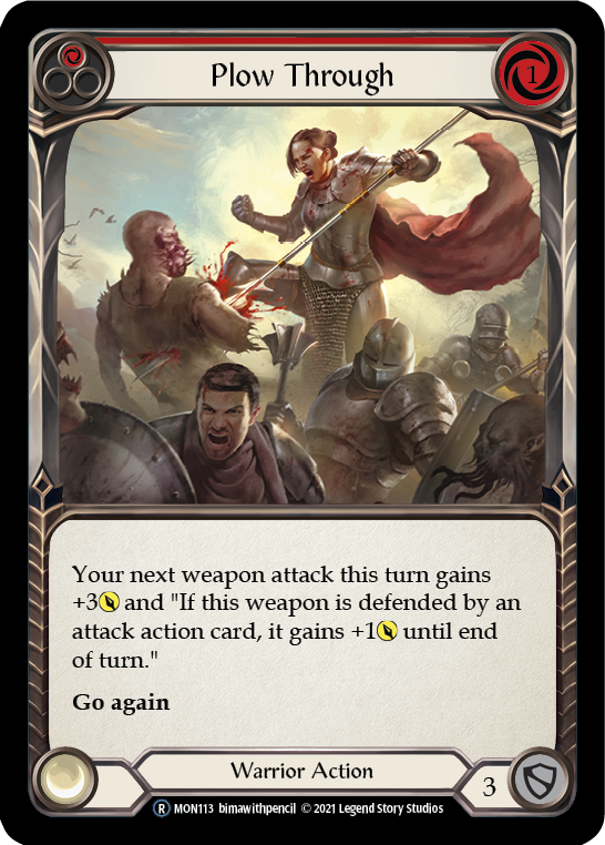 Plow Through (Red)