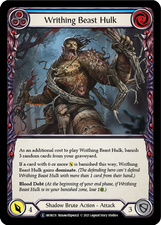 Writhing Beast Hulk (Blue)