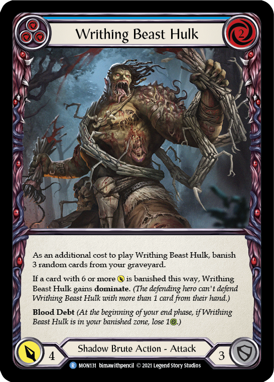 Writhing Beast Hulk (Blue)
