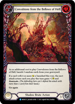 Convulsions from the Bellows of Hell (Yellow)