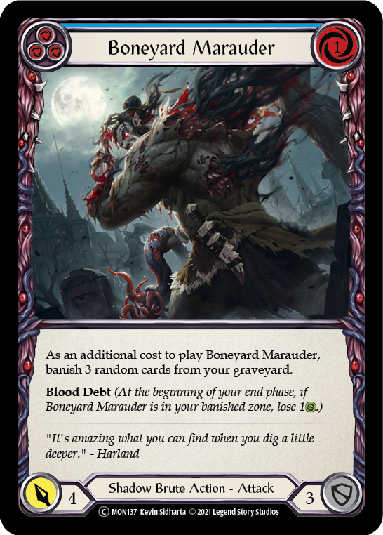 Boneyard Marauder (Blue)