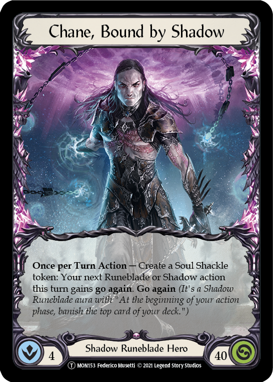 Chane, Bound by Shadow