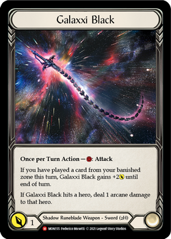 Galaxxi Black