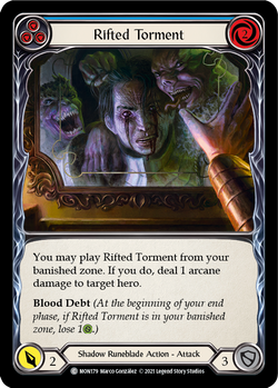 Rifted Torment (Blue)