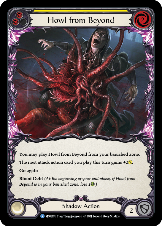 Howl from Beyond (Yellow)