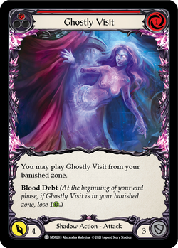 Ghostly Visit (Red)
