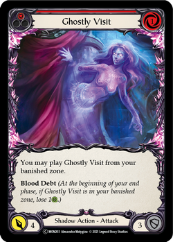 Ghostly Visit (Red)