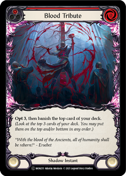 Blood Tribute (Red)