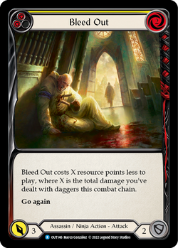 Bleed Out (Yellow)